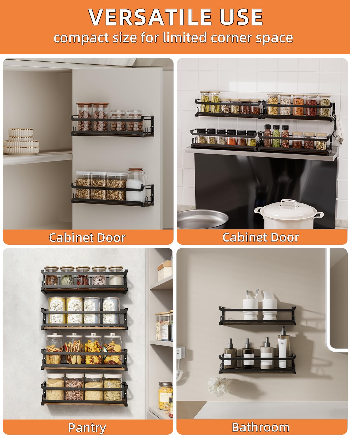 Doakhirmit estante para cocina o caravana, versátil y compacto.