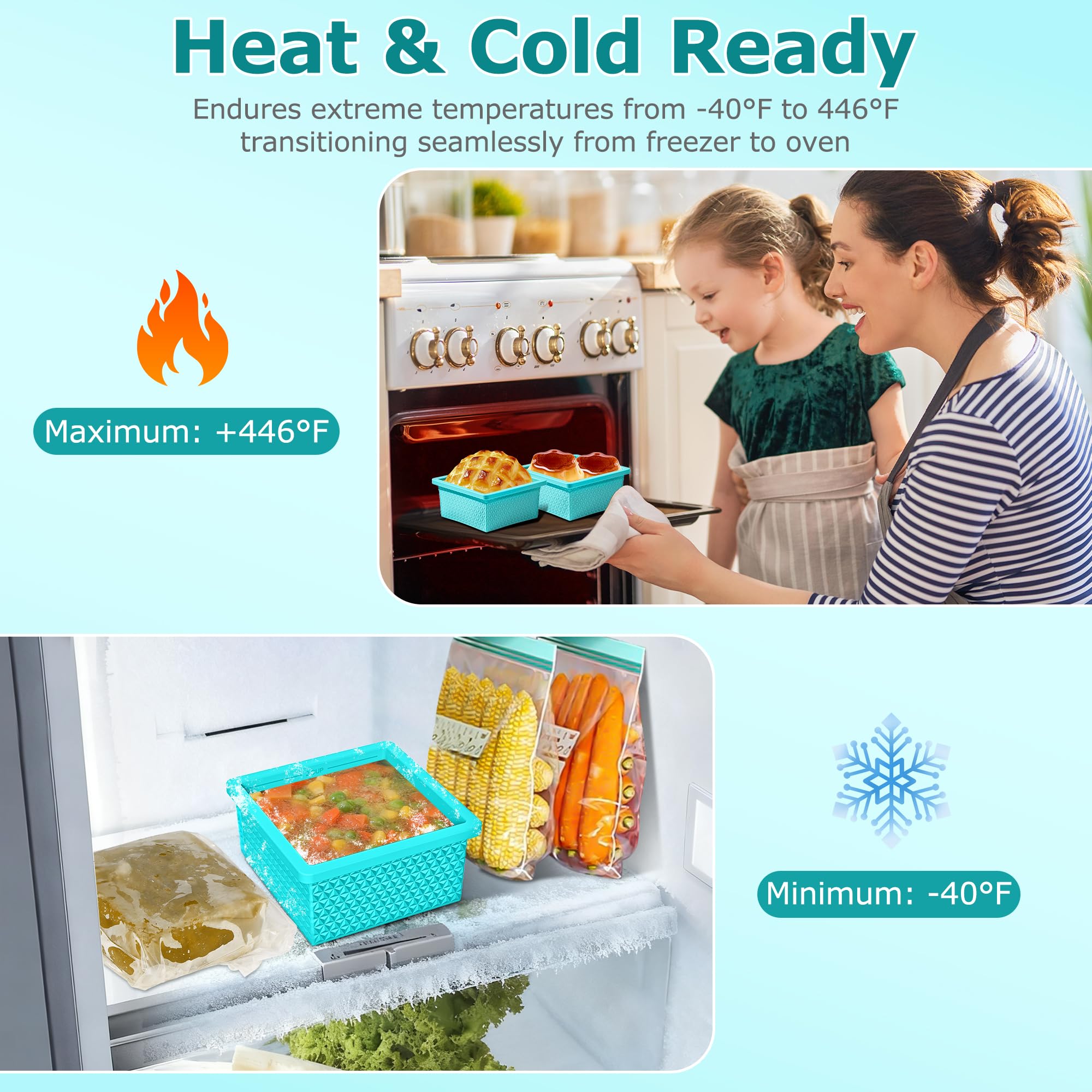 Doasuwish apto para horno y lavavajillas, uso versátil en la cocina.