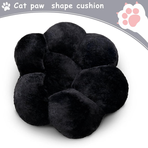 Cojín DOBUONO huella de gato para sofá, añade color y confort.