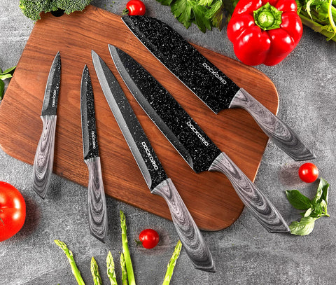Dockorio cuchillo chef de 8 pulgadas, filo estable para cortes precisos