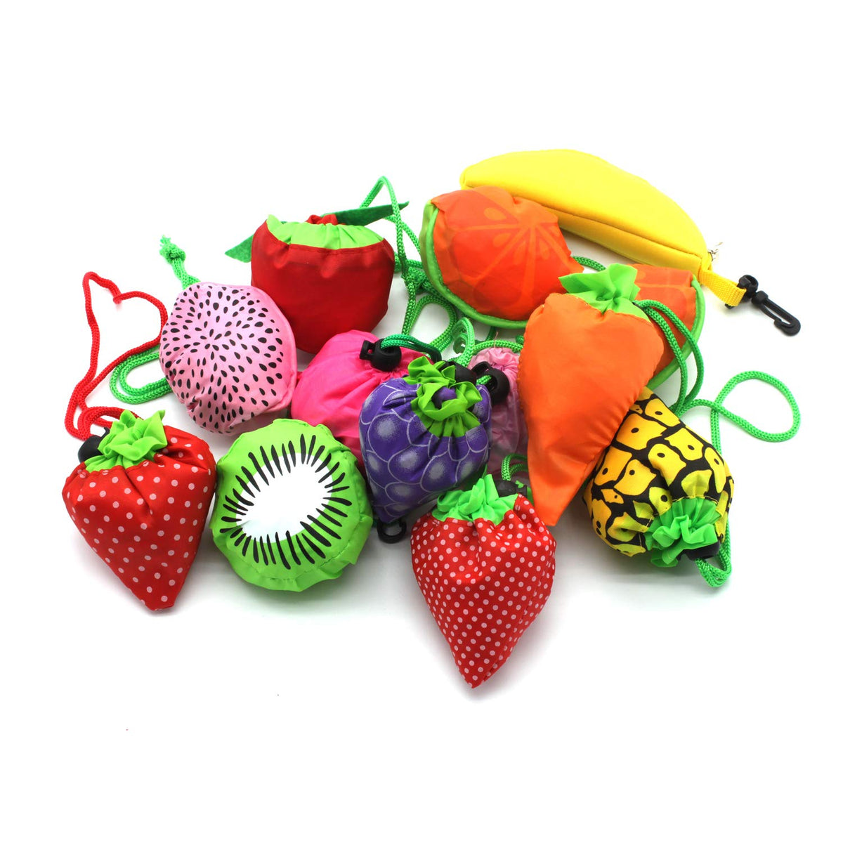 Dodkes bolsa fruta plegable para guardar fácilmente en el coche