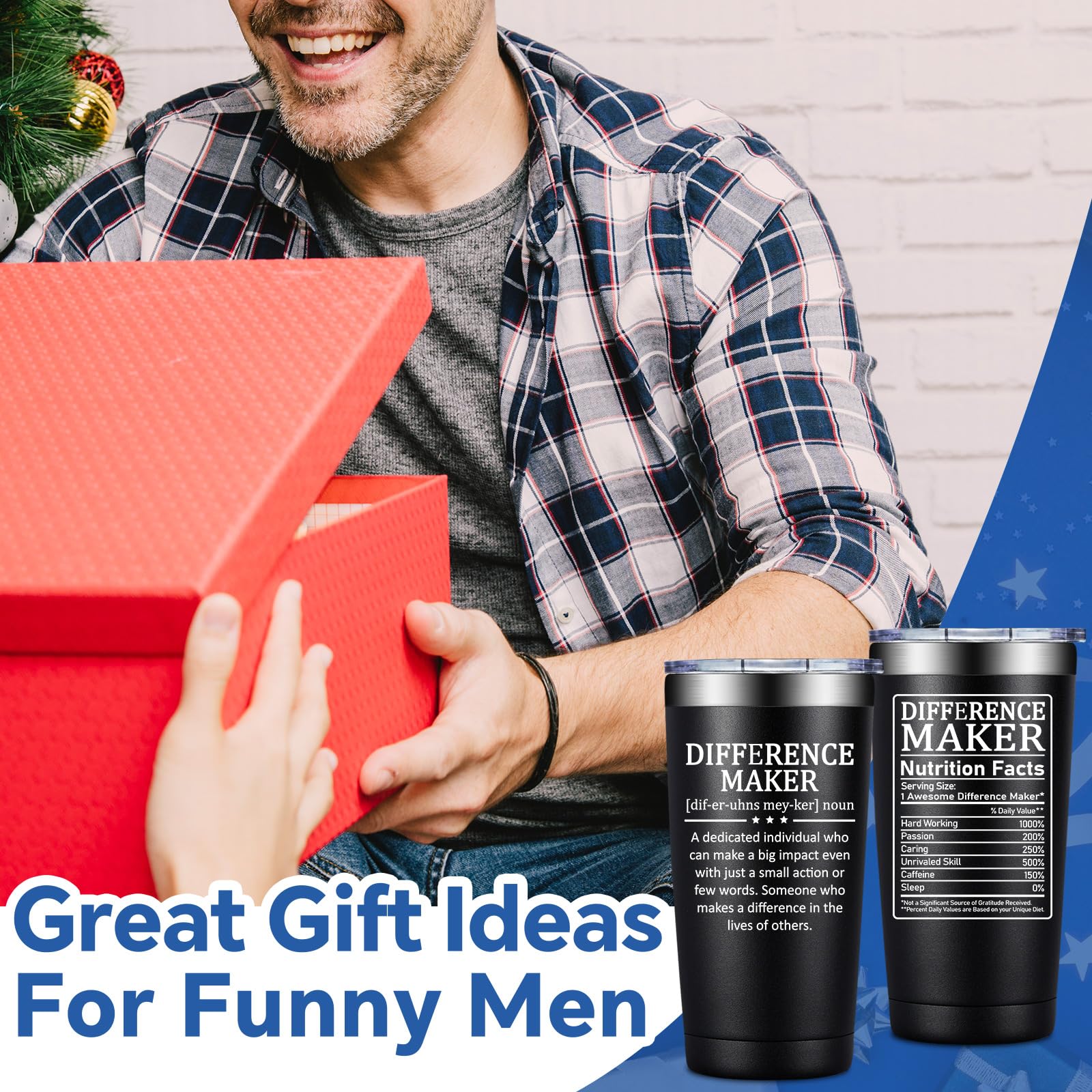 DOEARTE agradecimiento-mujeres-hombres-tumbler: perfecto para mostrar aprecio en cualquier momento.