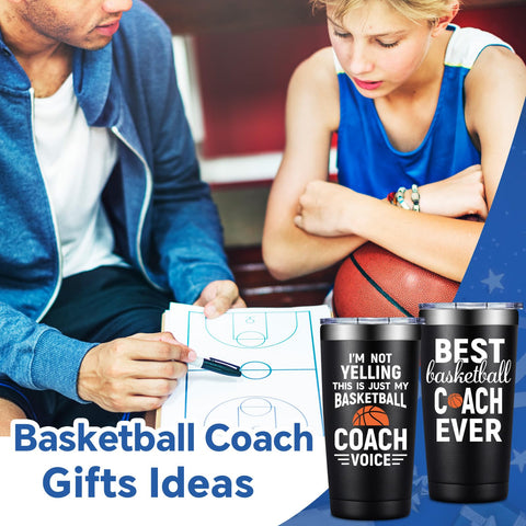 DOEARTE vaso con diseño gracioso para entrenadores de baloncesto