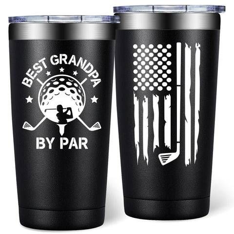 DOEARTE Taza golf abuelo 20oz, regalo ideal para aficionado