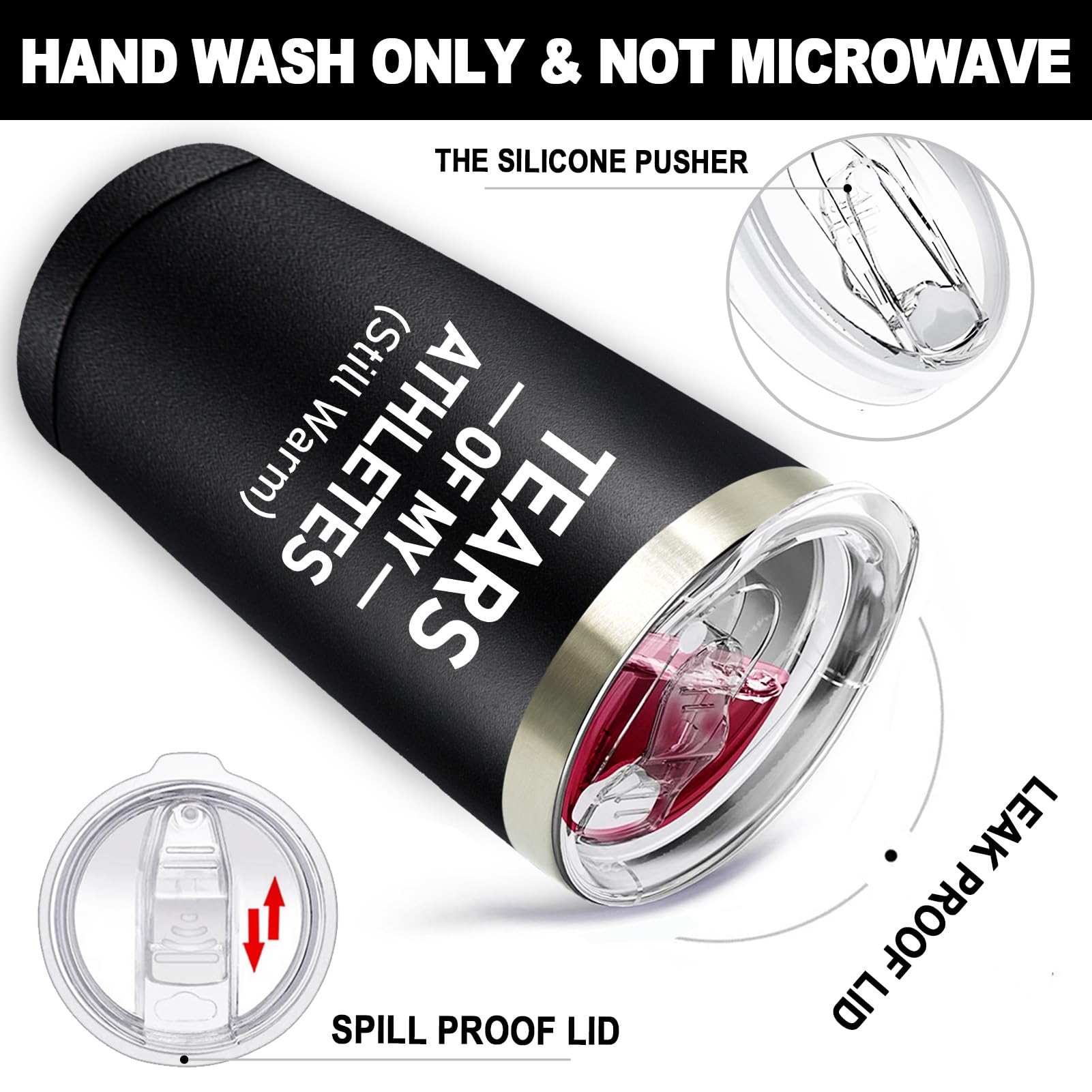 DOEARTE Termo Entrenador 20oz ideal para entrenadores y regalos prácticos