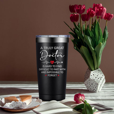 DOEARTE tumbler anti sudor, sin condensación en las manos durante el día.