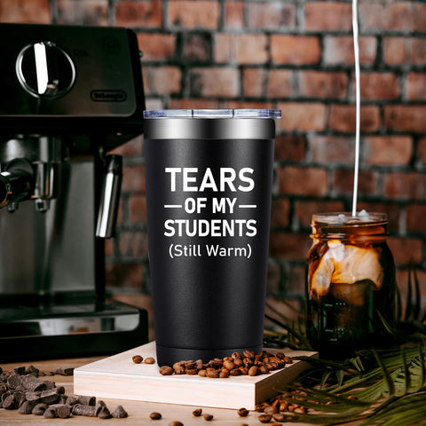 Doearte Tumbler ideal para café, té o agua durante clases.