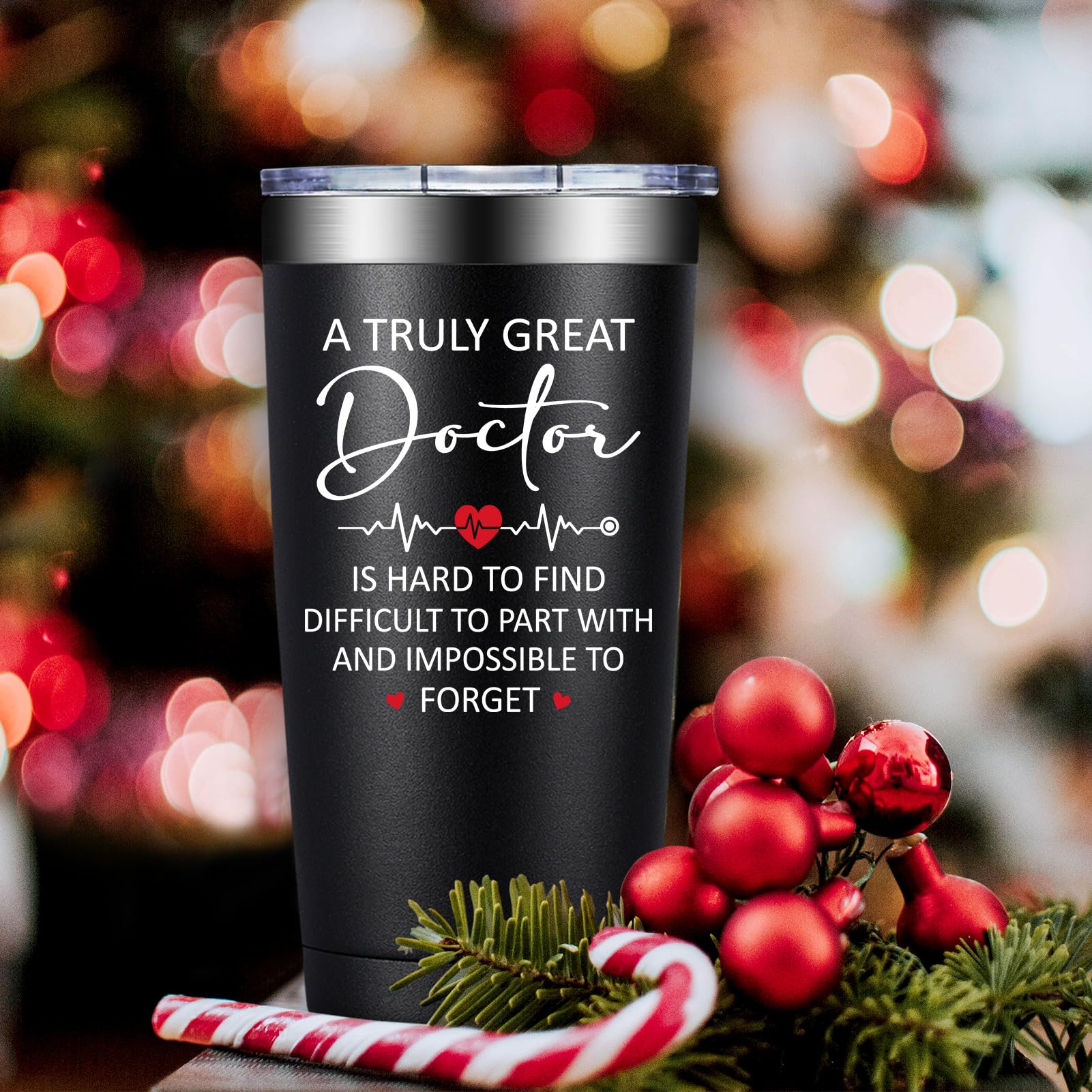 DOEARTE tumbler regalo profesional para médicos, dentistas y docentes de medicina.