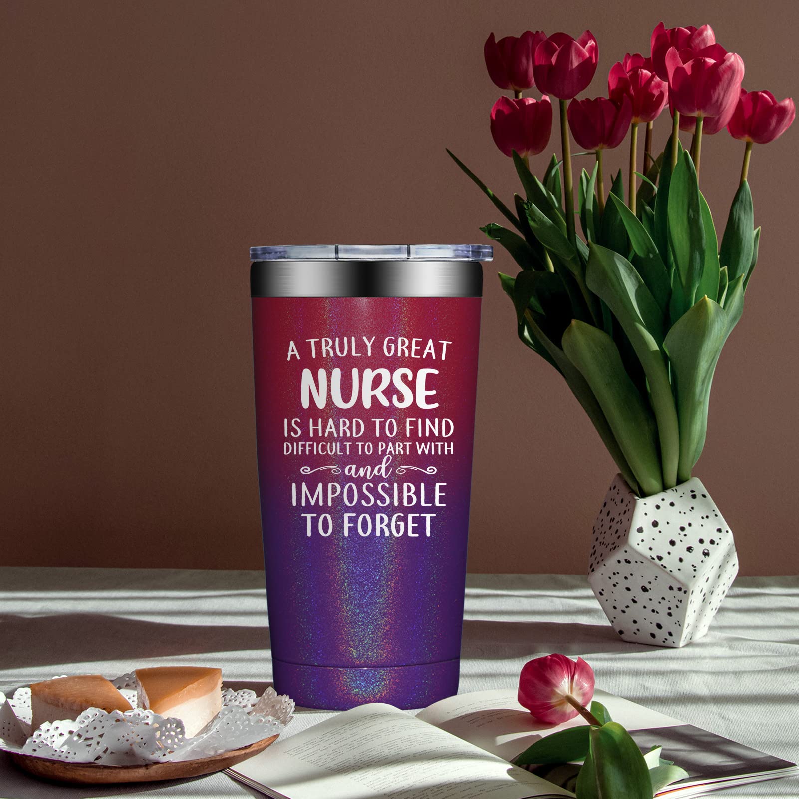 Vaso térmico DOEARTE para estudiantes de enfermería, regalo útil