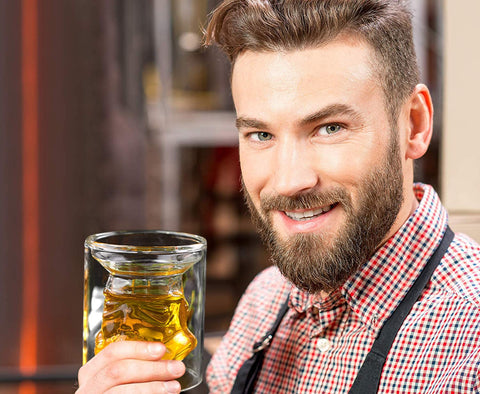 Doiaz whisky decantador cristal de alta calidad para presentación elegante