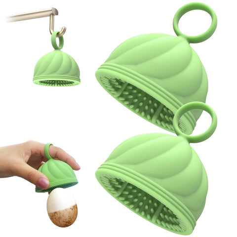 DoID Tag lavador-huevos silicona 2.0 limpia cáscaras delicadas con eficacia.