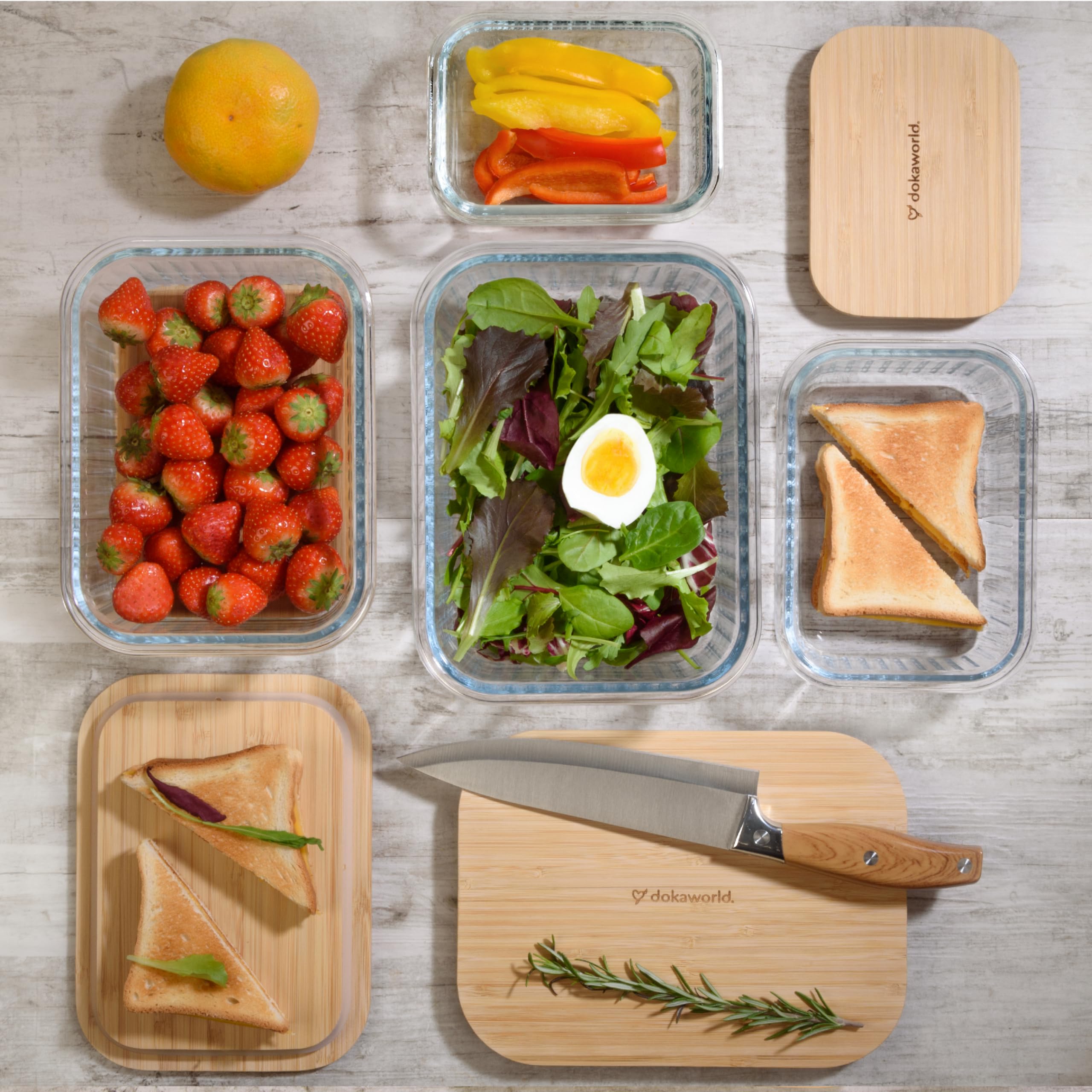 dokaworld Aptos para refrigeración ayudan a organizar las comidas diarias.