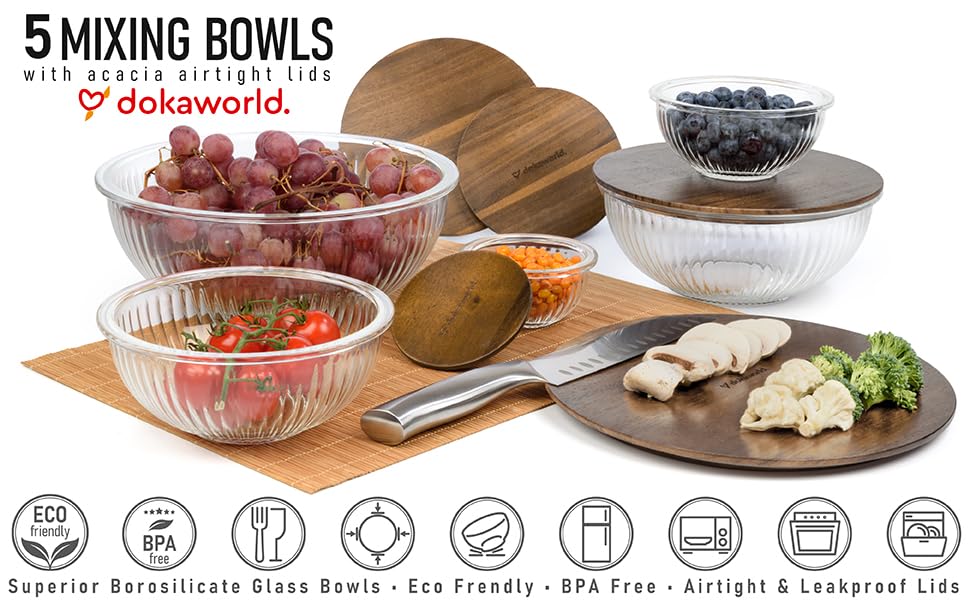 dokaworld ideal para uso diario en preparación y conservación de comidas