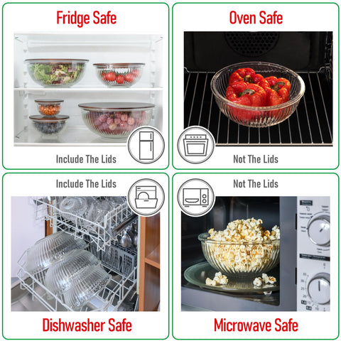 dokaworld uso multifuncional para cocina, mezcla y almacenamiento