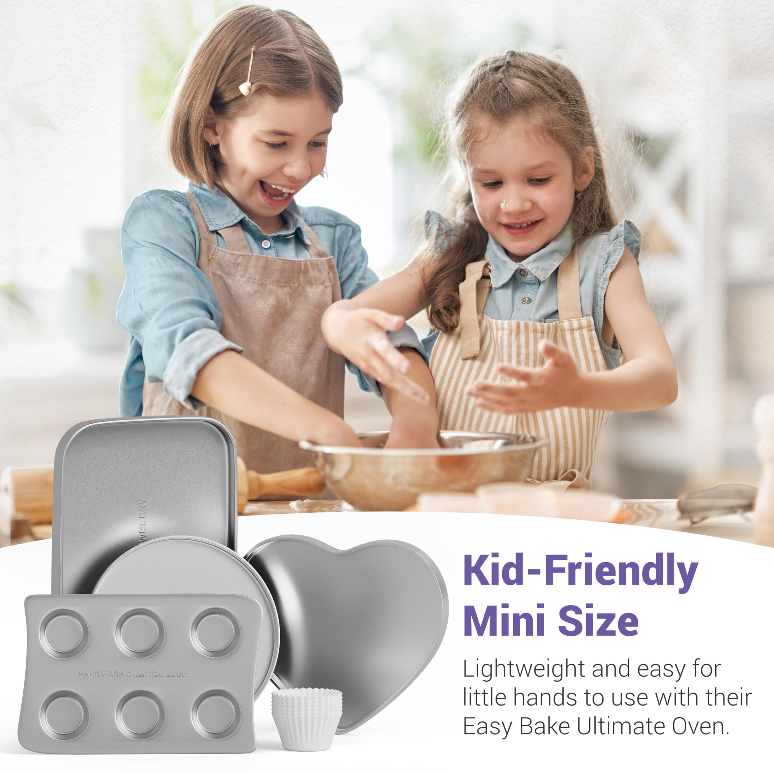 Doll Buddies molde corazón – mini postres para juegos imaginativos