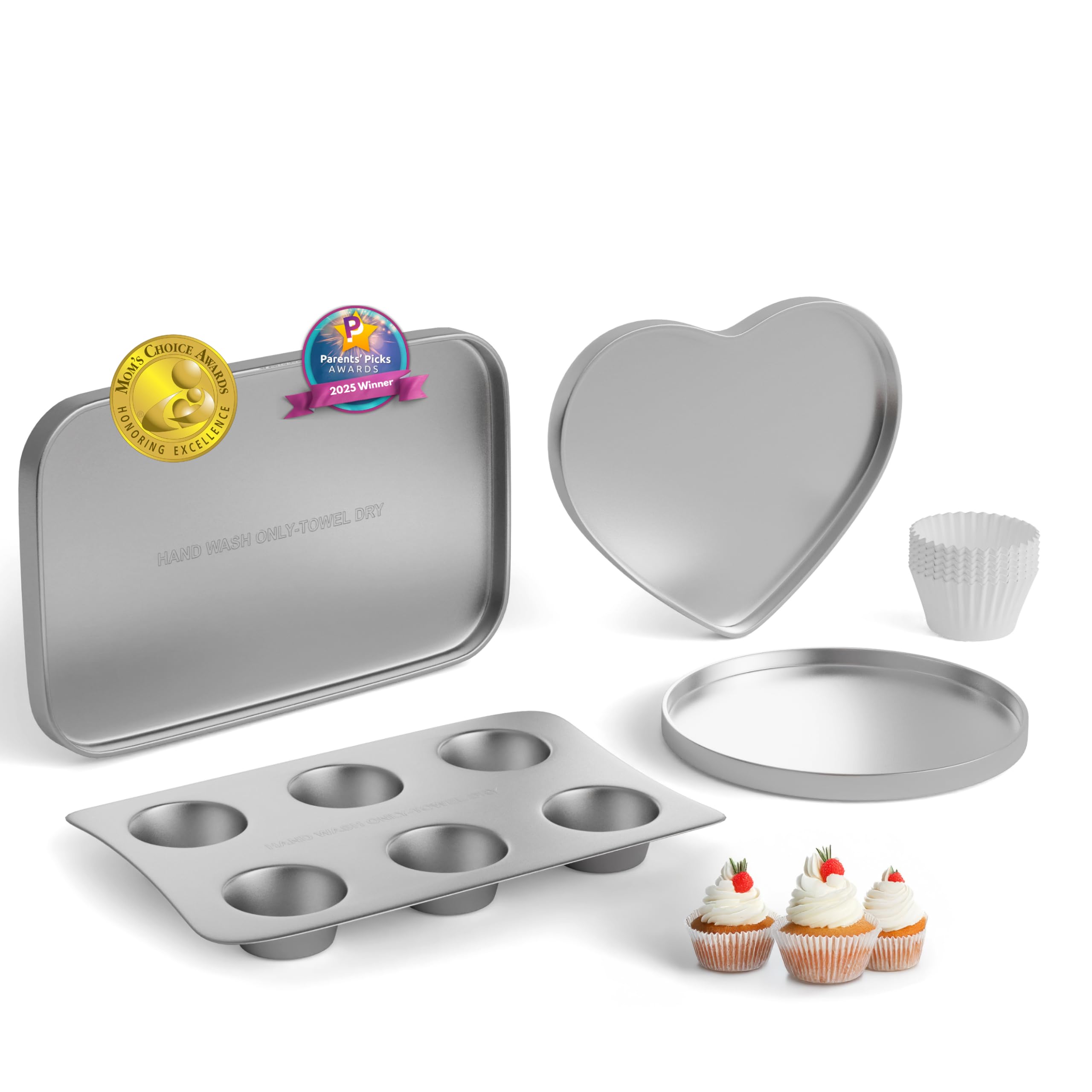 Doll Buddies bandeja rectangular para horno – apta para juego infantil