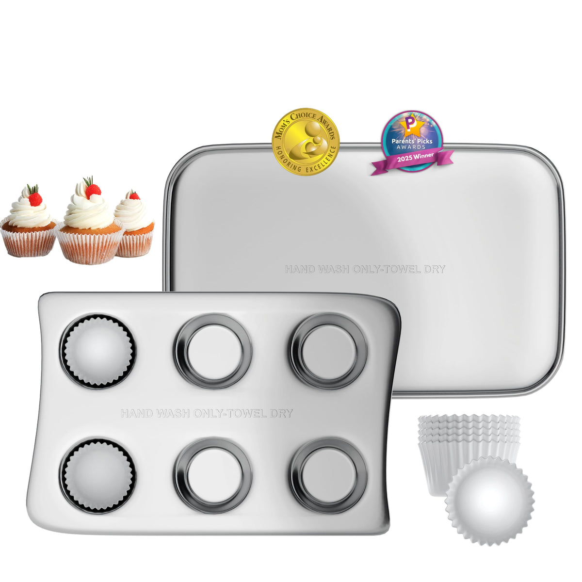 Doll Buddies set de moldes para horno Ultimate, perfecto para hornear platillos pequeños.