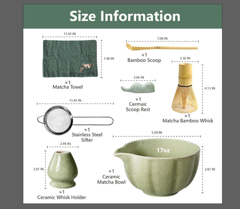 Domaci cuchara medidora de matcha para porciones precisas