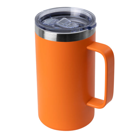 Domicare taza 24oz con asa ancha, cómodo agarre para uso diario.