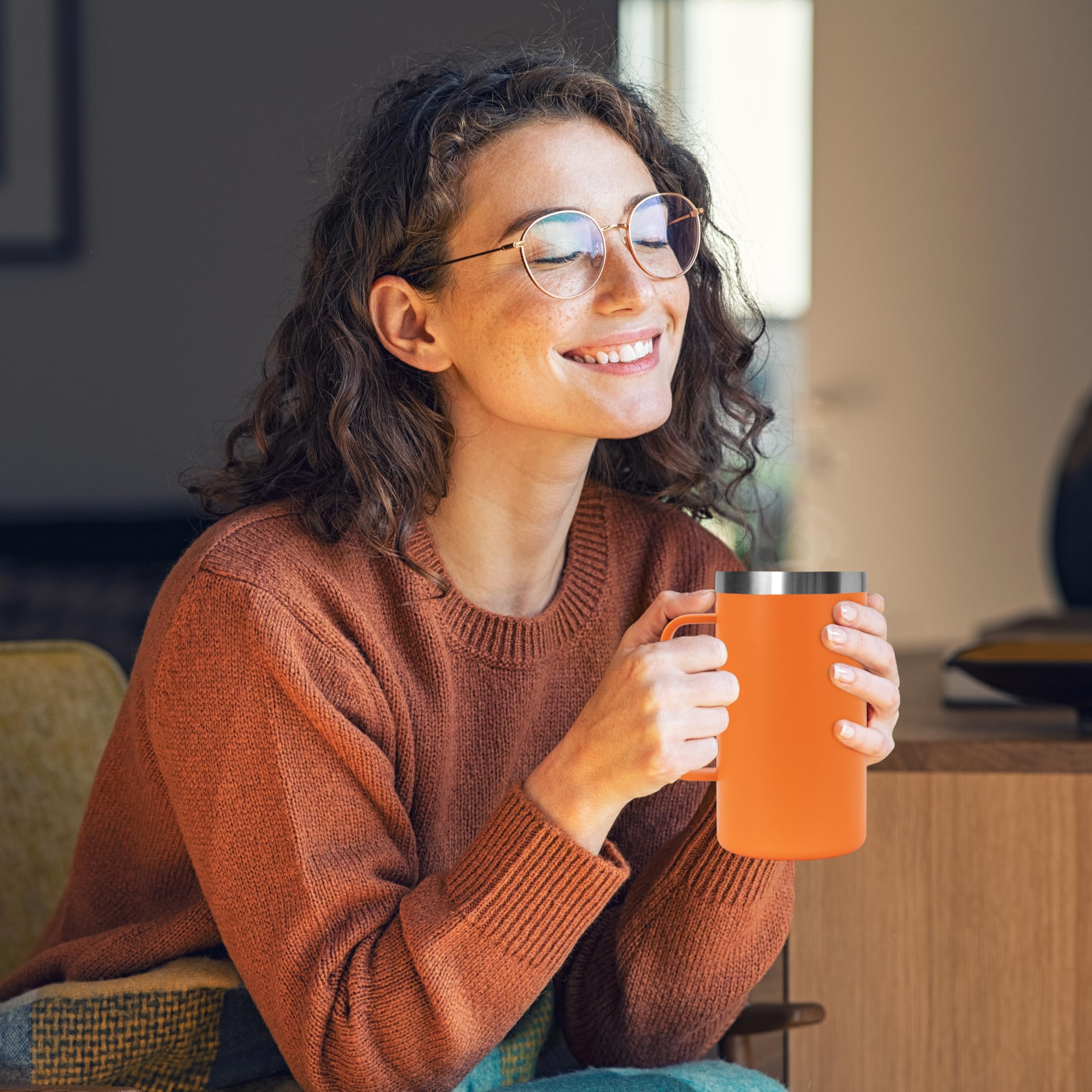 Domicare taza 24oz de viaje, ideal para llevar bebidas al salir.