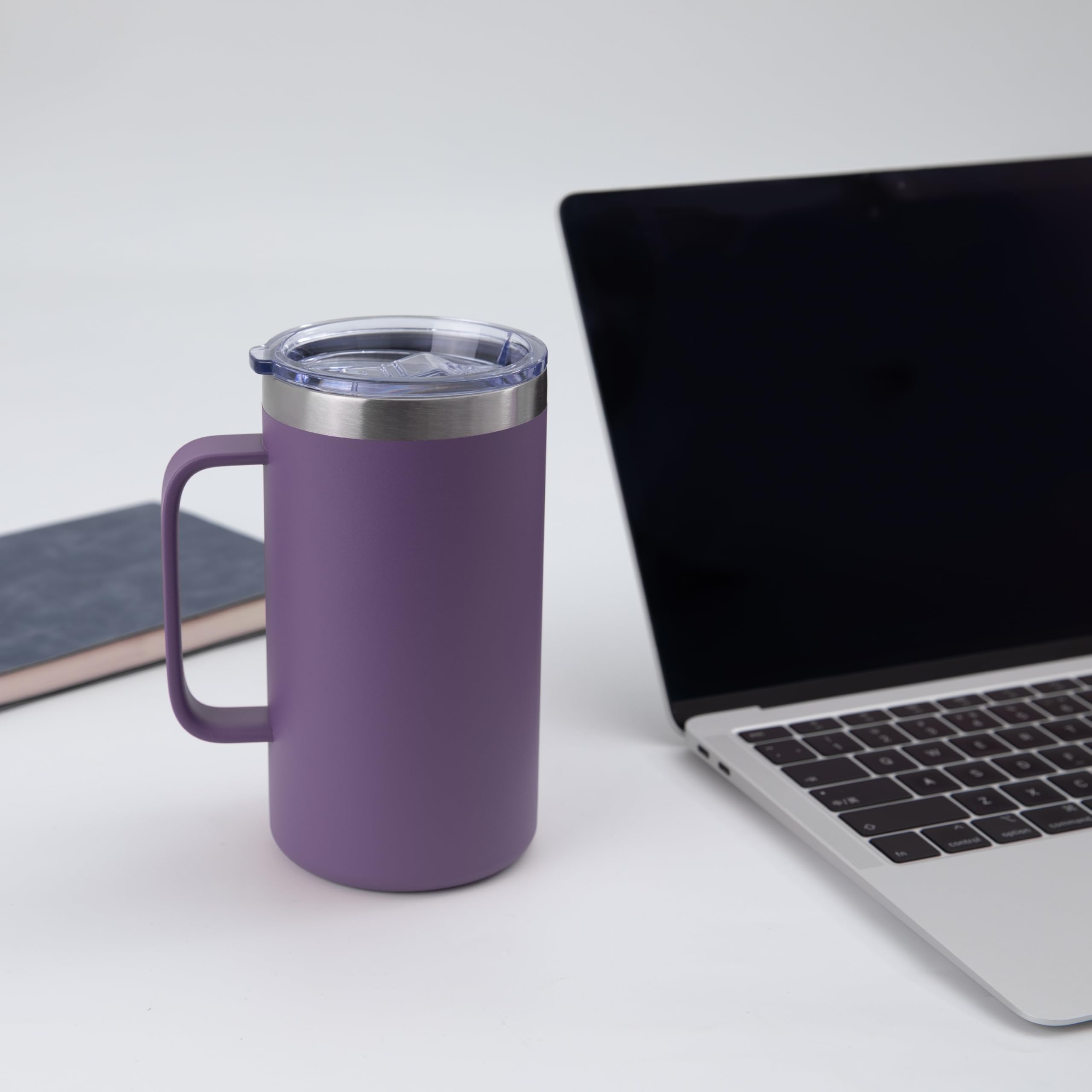 Domicare taza 24oz ideal para uso diario en casa, trabajo o viaje