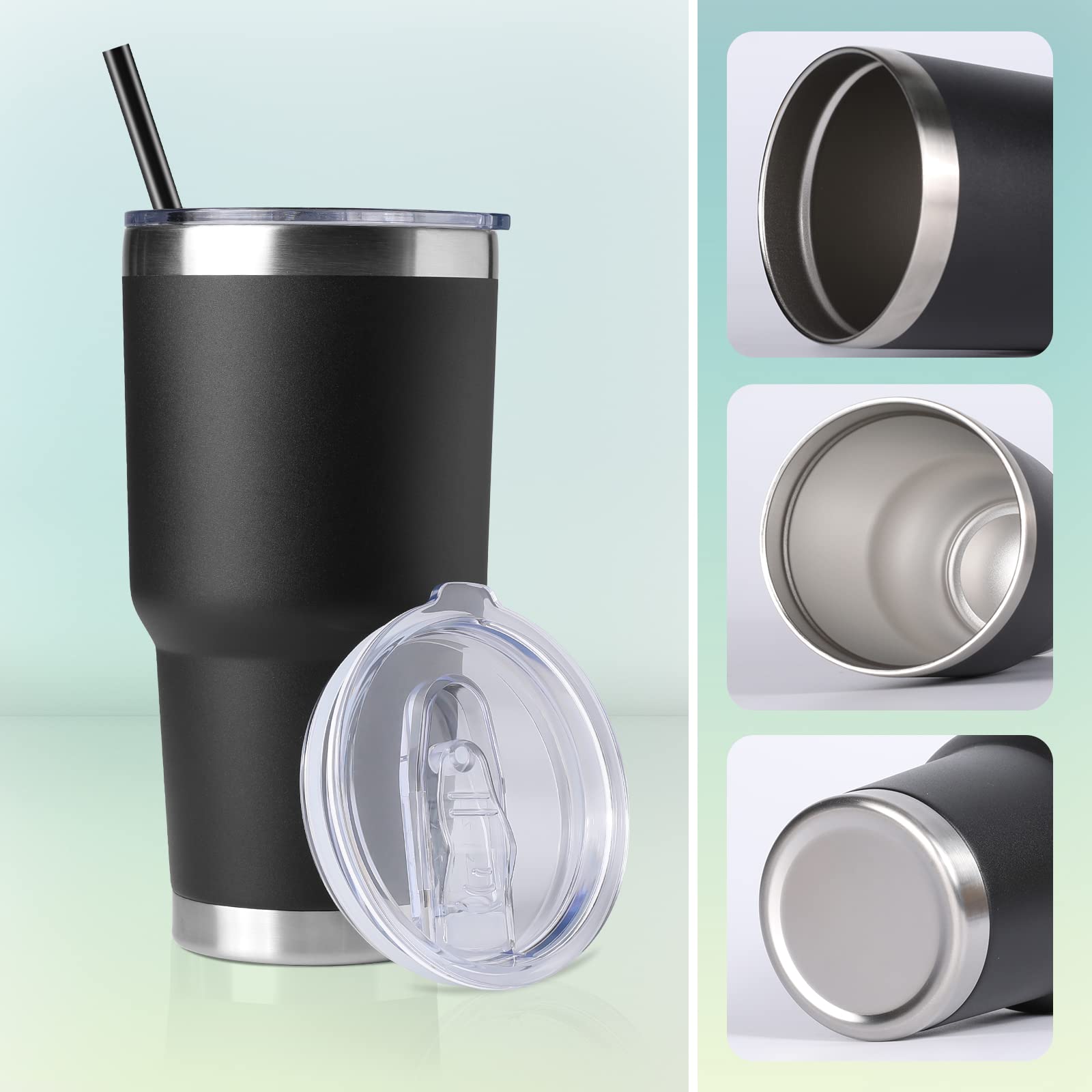 DOMICARE Vaso con acabado de color resistente, mantiene su aspecto con uso diario.