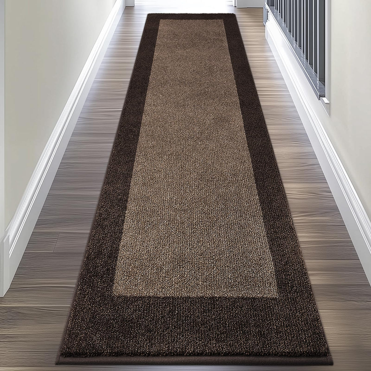 Alfombra de cocina DOMUSTEX lavable, suave y absorbente para suelos limpios.
