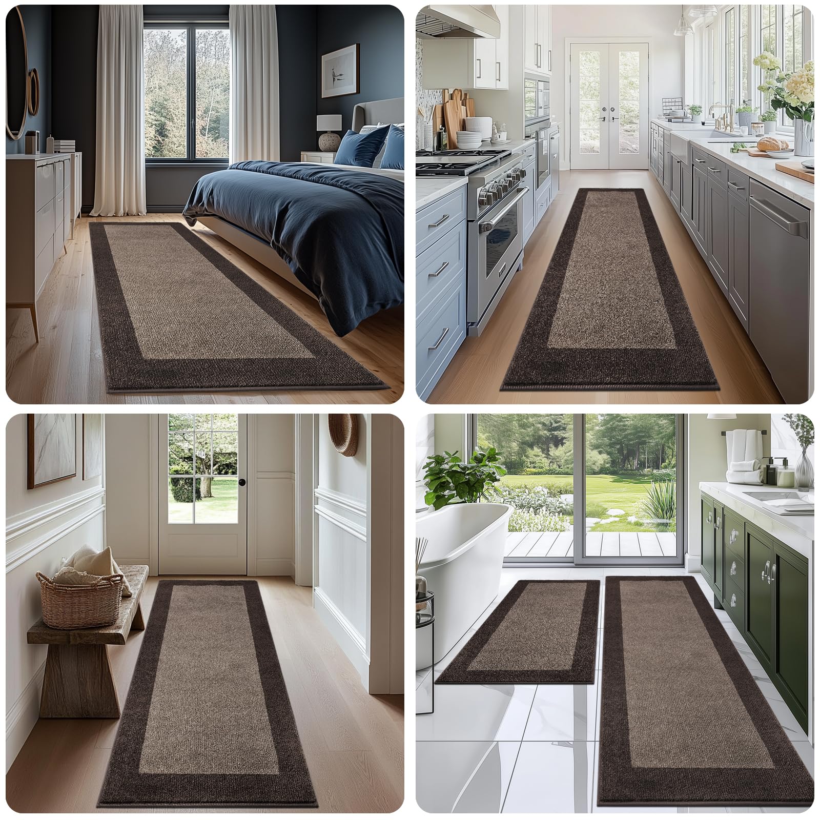 Alfombra interior DOMUSTEX, aporta comodidad y estilo en cocinas y pasillos.