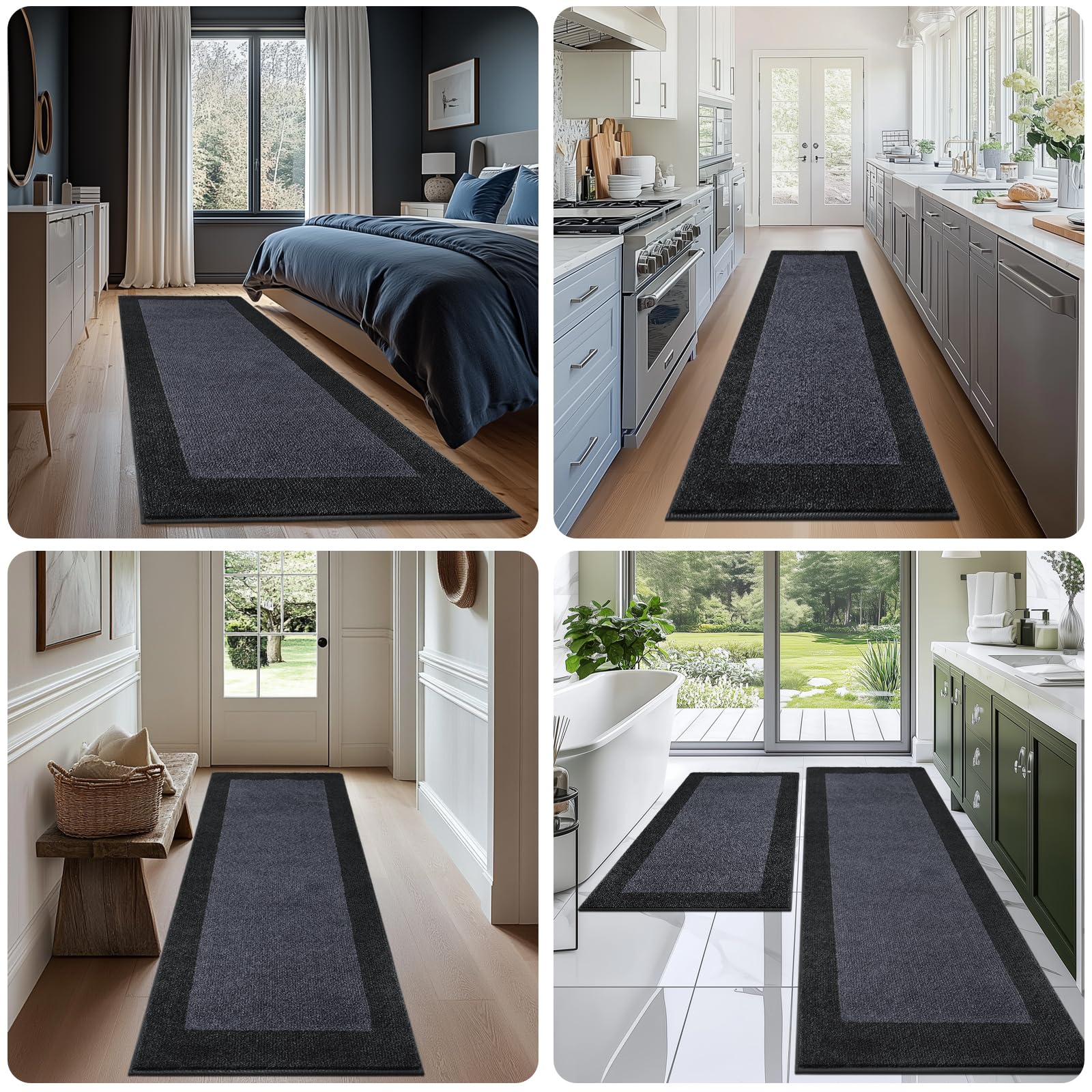 Domustex alfombra suave y duradera de poliéster para interiores confortables.