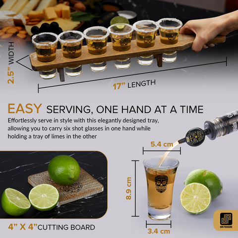 Don Paragone vertedor-botella-tequila: vertido suave para servir tequilas.