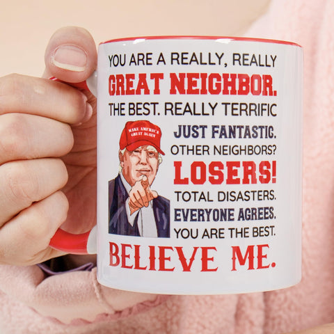 Taza Donavibe apta para microondas y lavavajillas.