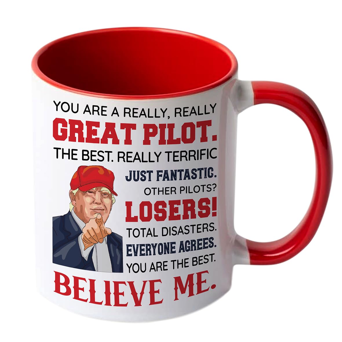 Taza piloto Donavibe 11oz con diseño ceramico, ideal para uso diario.