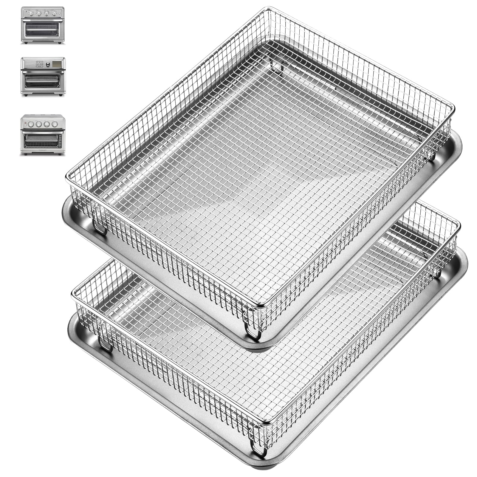 Donguli cesto air fryer 12-3x11 para Cuisinart, cocina más rápida y ordenada.