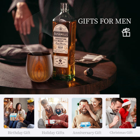 DONJOP aroma-bourbon-madera, artesanía que realza la experiencia sensorial en cada sorbo.