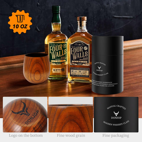 DONJOP copa bourbon durabilidad superior para uso diario.