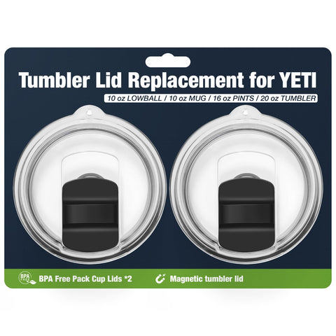 Donkiyana tapa magnética para YETI compatible 10 oz mantiene temperatura