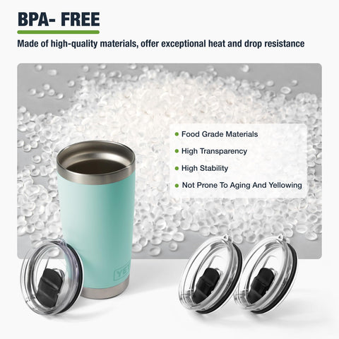 Donkiyana tapa sin BPA para YETI, segura para contacto directo