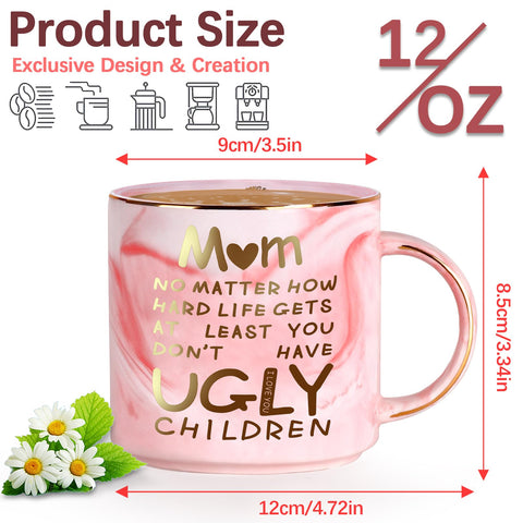 Interior de la taza Donse con corazón dorado para toque especial.