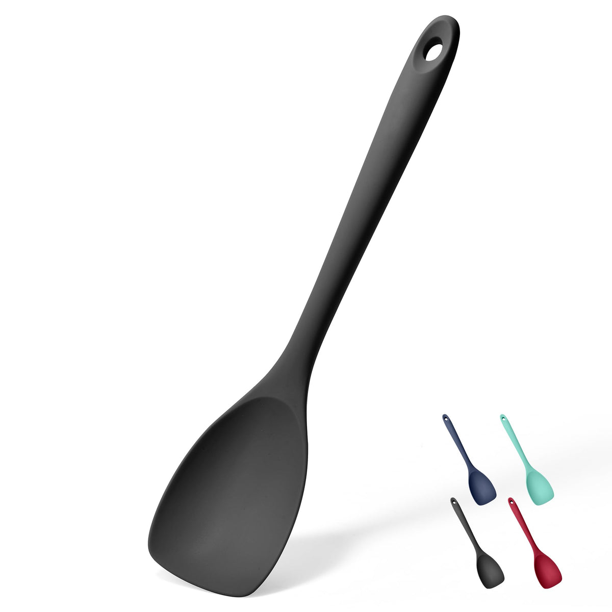 Doosu cuchara-espátula de silicona, calor resistente para cocina