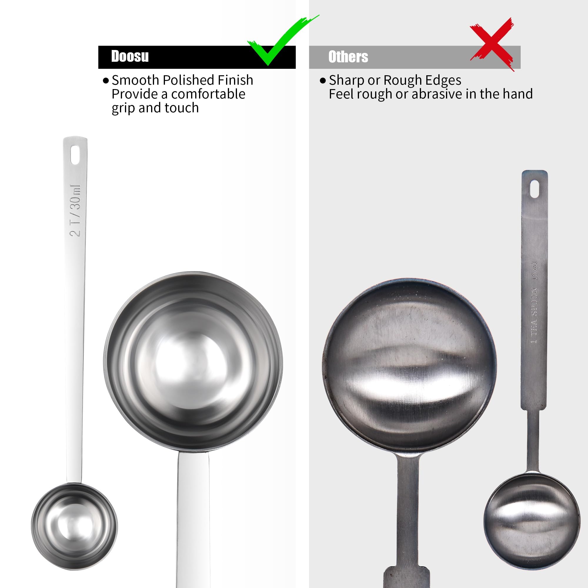 Doosu agujero para colgar facilita almacenamiento práctico en la cocina.