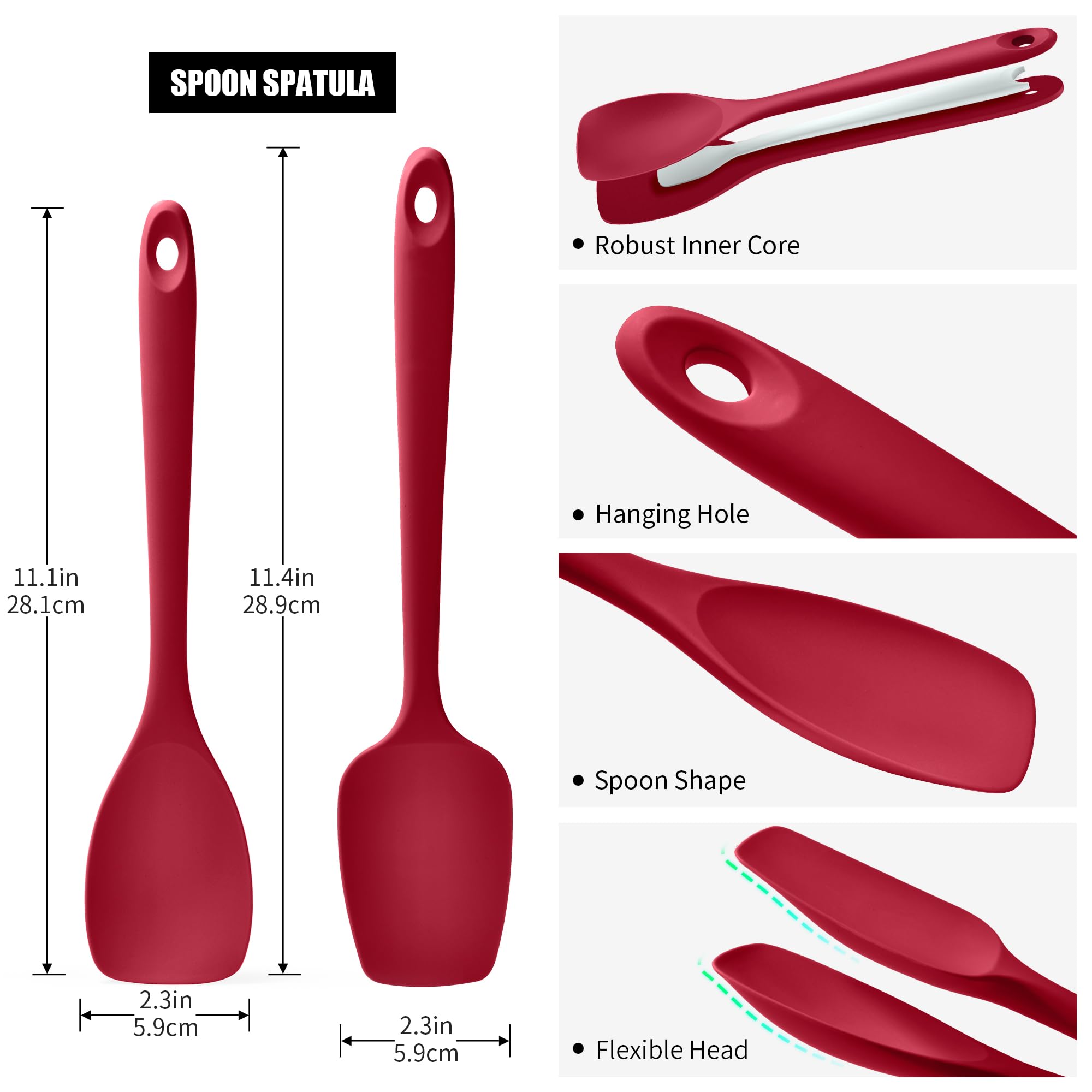 Doosu diseño sin costuras de silicona facilita limpieza y durabilidad