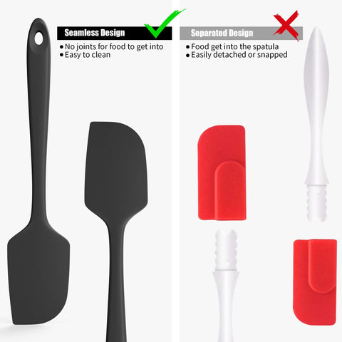 Doosu espátula silicona grande; ideal para doblar y extender masas.