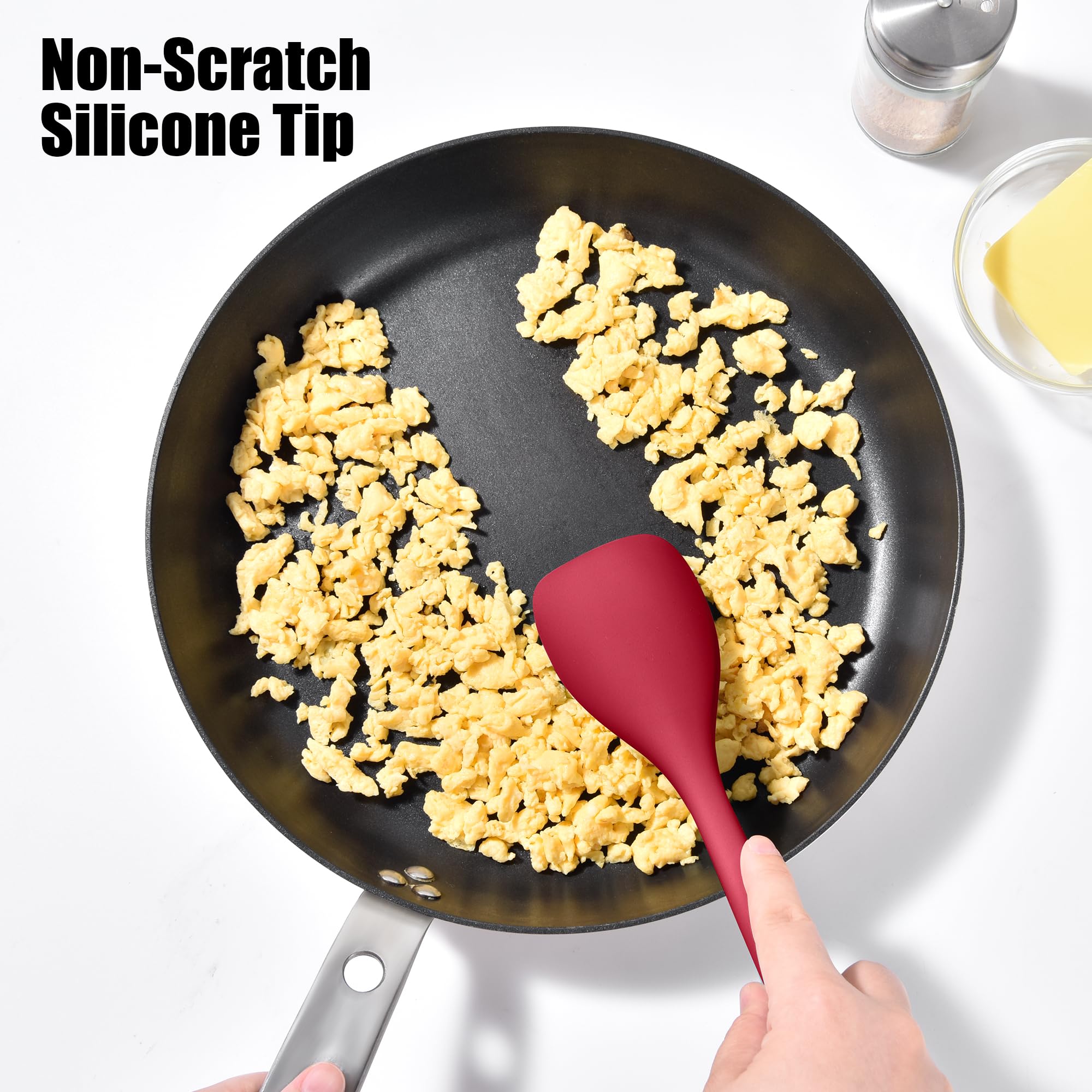 Doosu mango ergonómico antideslizante, cómodo al cocinar