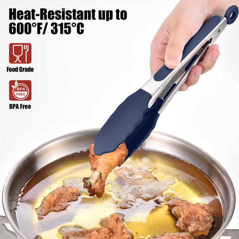 Doosu tenazas con mango ergonómico para un ajuste seguro, incluso con manos mojadas.