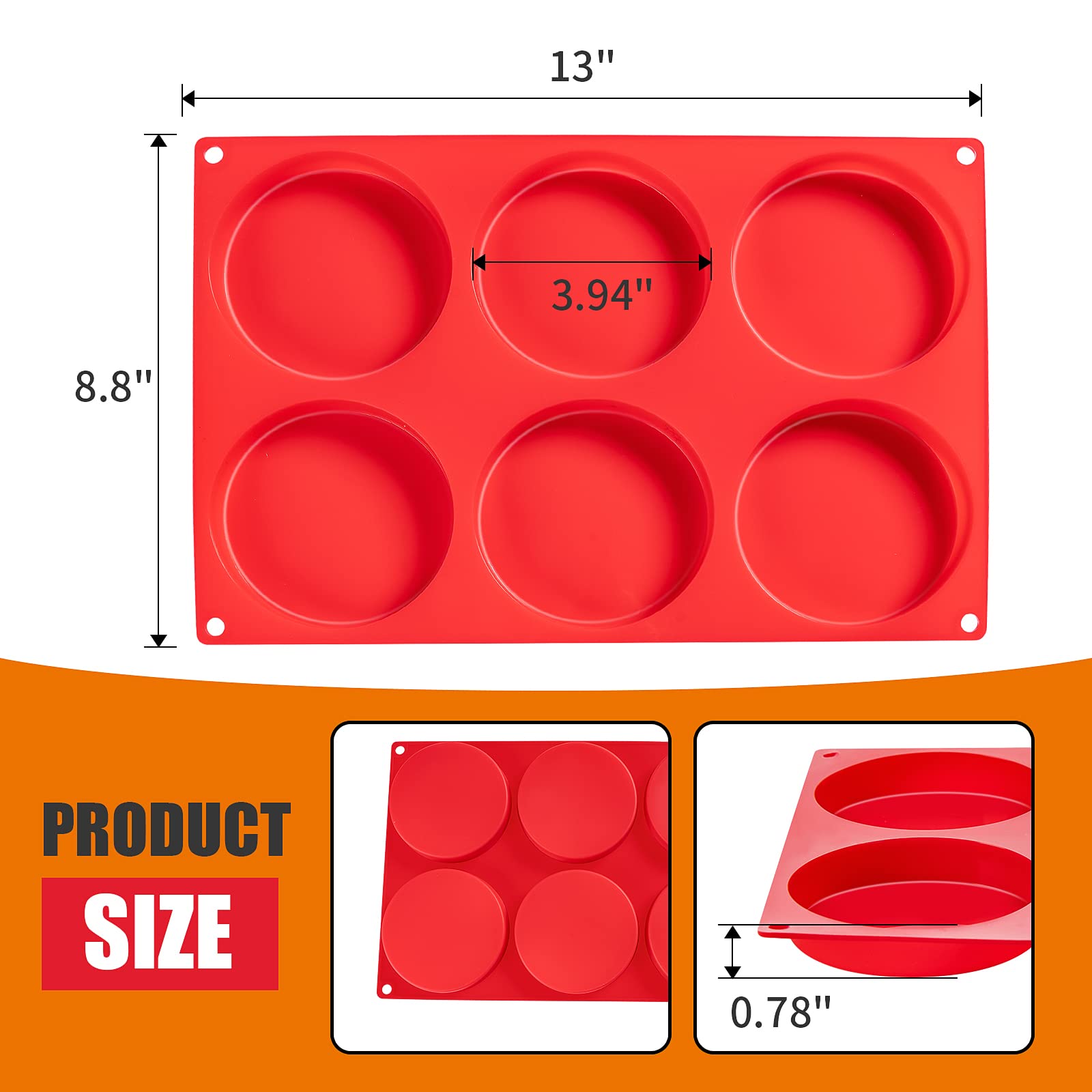 Do otafy desmolde sin esfuerzo con molde silicona, adecuado para pan y tartas.