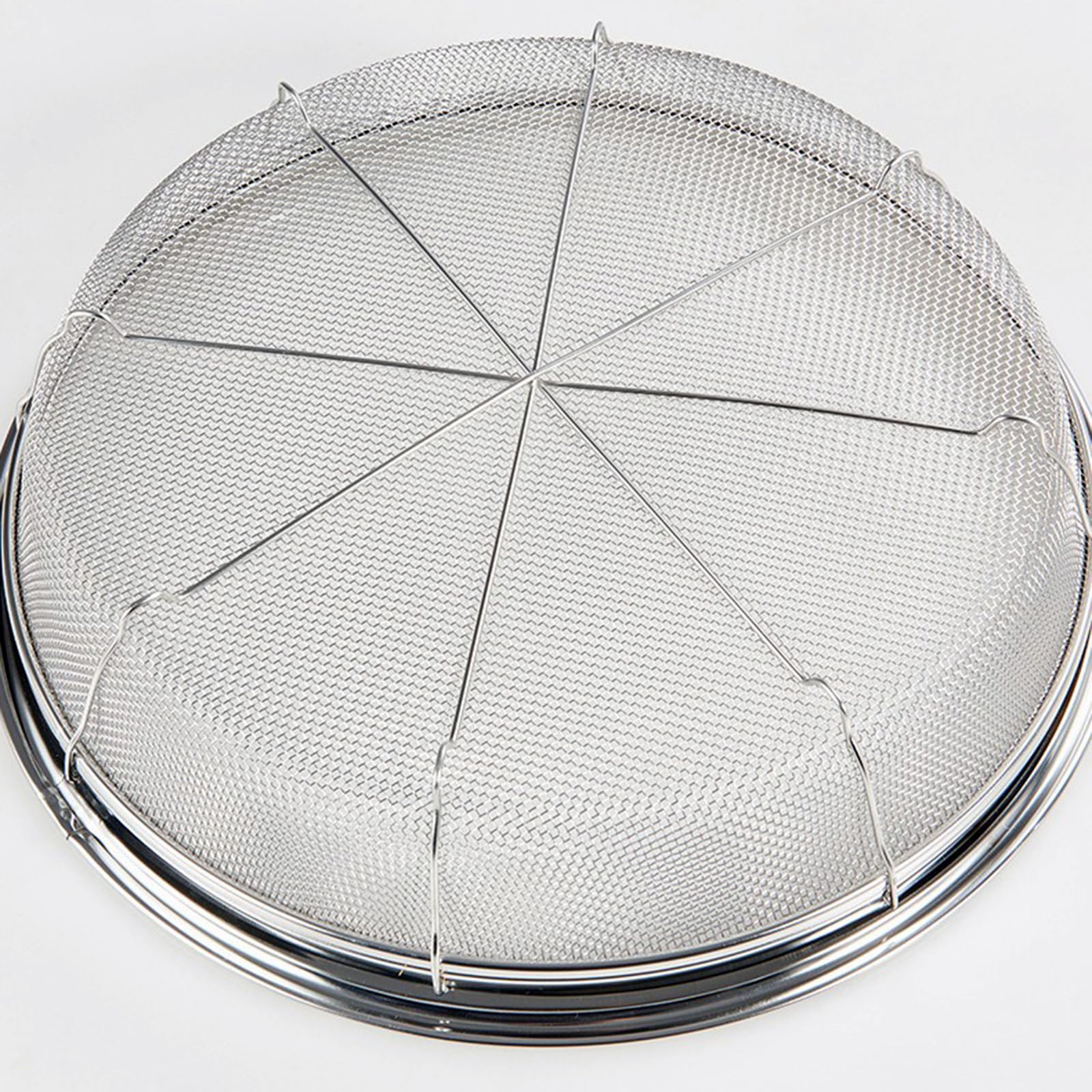 DOPMEP colador con base de apoyo para usar en mesa
