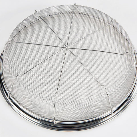 DOPMEP colador con base de apoyo para usar en mesa
