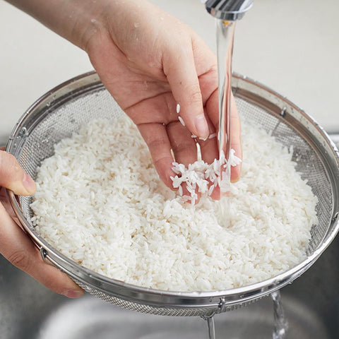 DOPMEP malla fina para filtrar arroz y granos