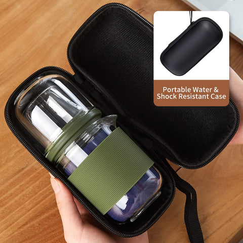DOPUDO SPARROW juego de tazas compactas para oficina o viaje