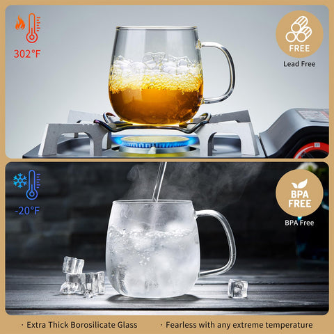 Infusor integrado en la taza Dopudo para preparar té con facilidad.